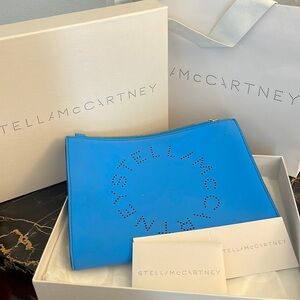 Blue Stella McCartney clutch. Pre owned